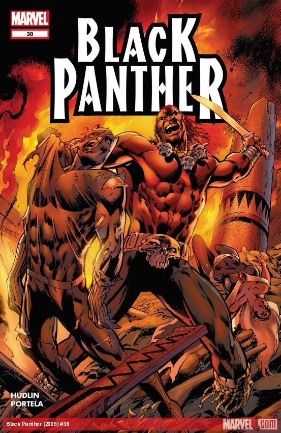 Cover of Black Panther (2005) - #38