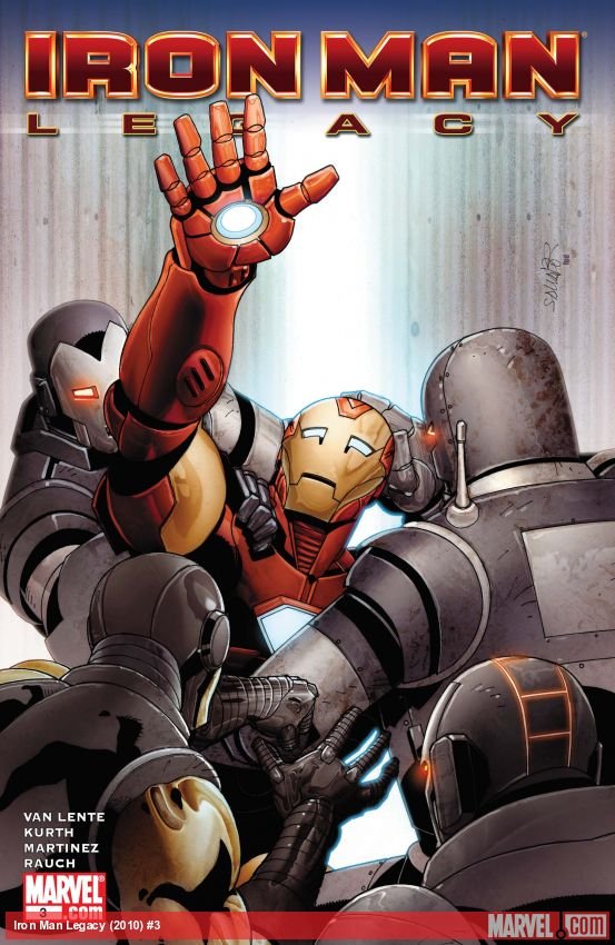 Cover of Iron Man Legacy (2010) - #3