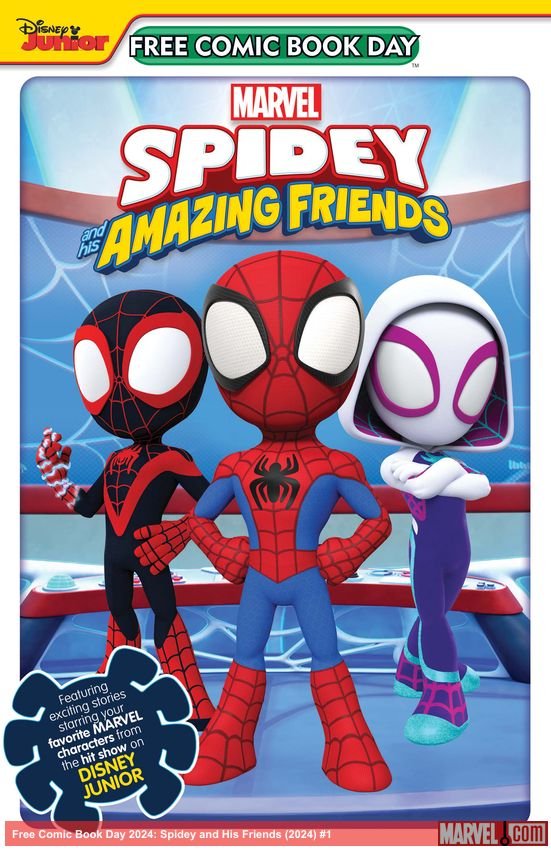 Cover of Free Comic Book Day 2024: Spidey & His Amazing Friends (2024) - #1