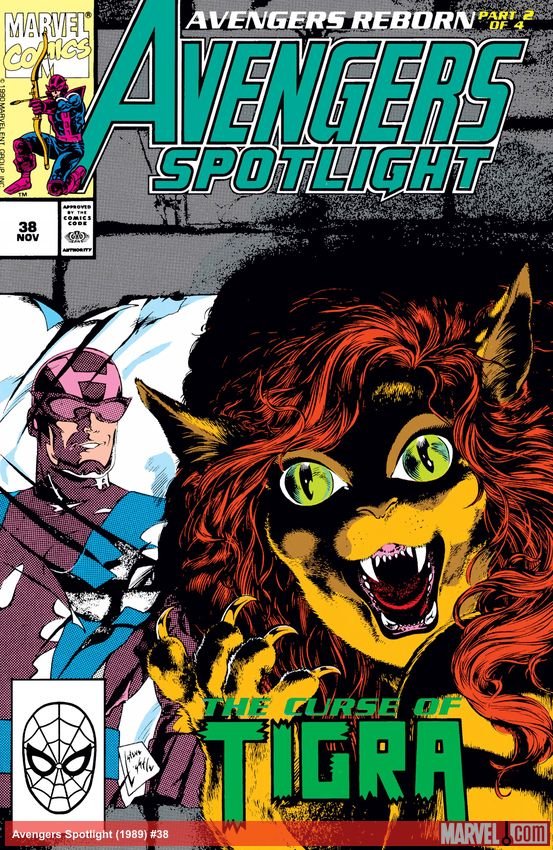 Cover of Avengers Spotlight (1989) - #38