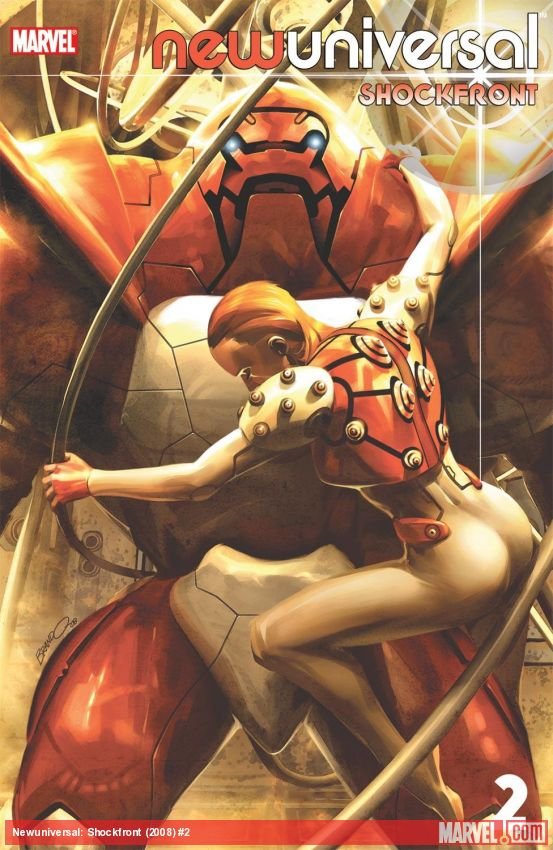 Cover of Newuniversal: Shockfront (2008) - #2