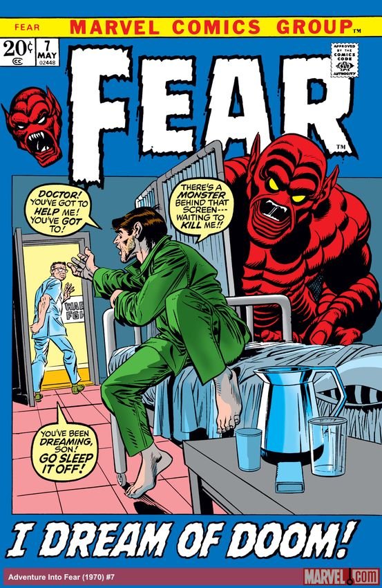 Cover of Adventure Into Fear (1970) - #7