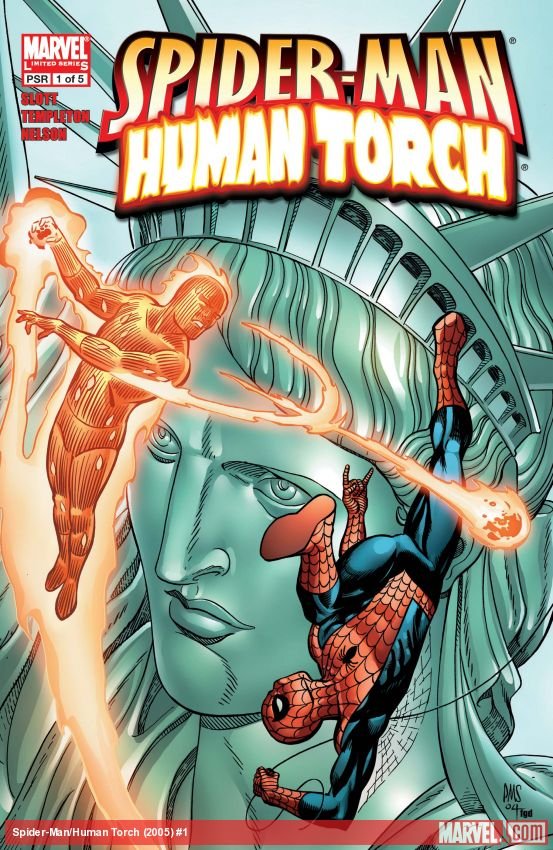 Cover of Spider-Man/Human Torch (2005) - #1