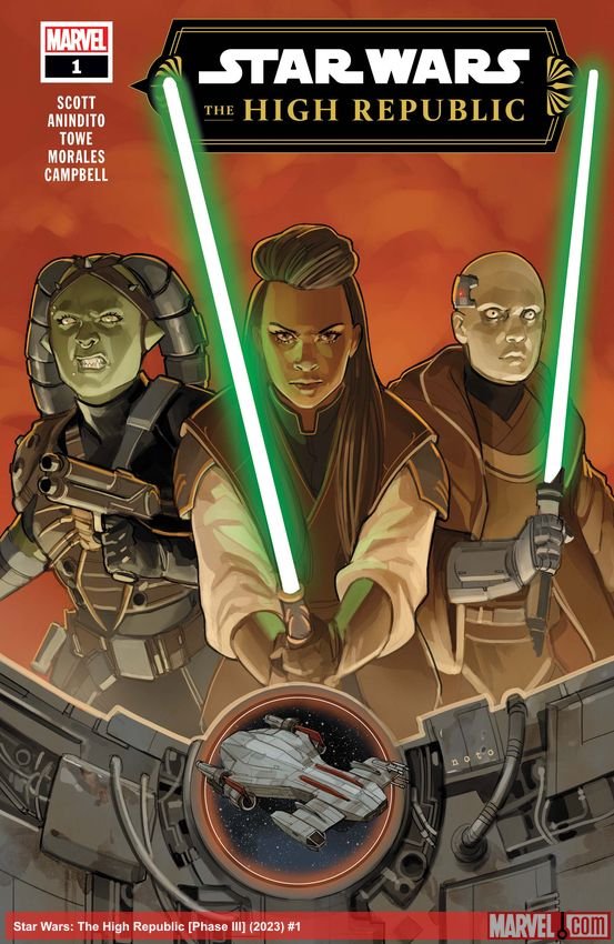 Cover of Star Wars: The High Republic [Phase Iii] (2023) - #1