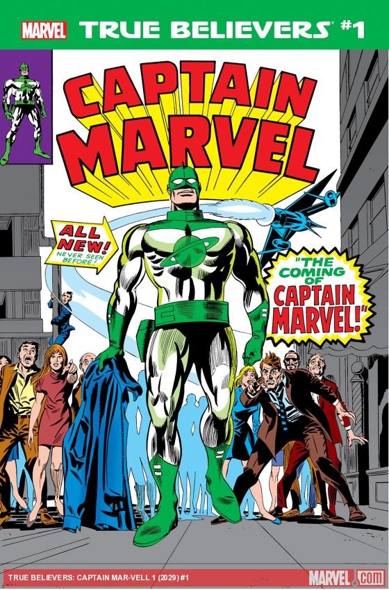 Cover of True Believers: Captain Mar-Vell (2019) - #1