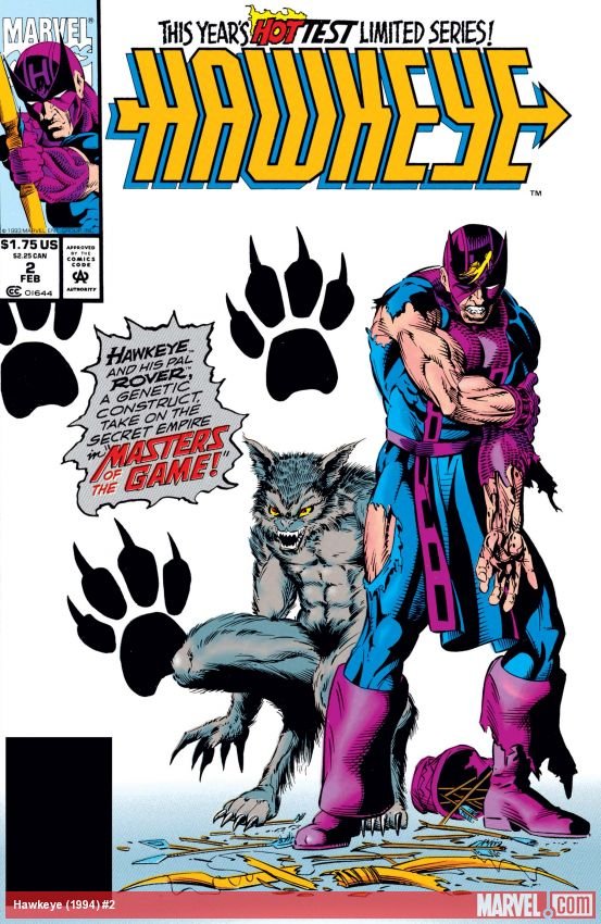 Cover of Hawkeye (1994) - #2