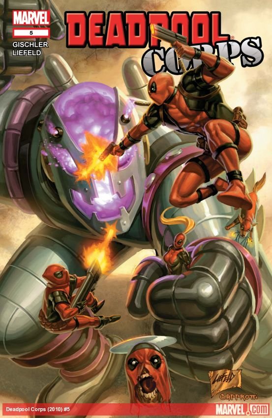 Cover of Deadpool Corps (2010) - #5