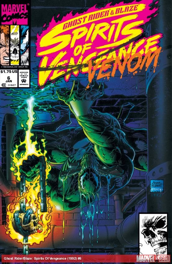 Cover of Ghost Rider/Blaze: Spirits Of Vengeance (1992) - #6