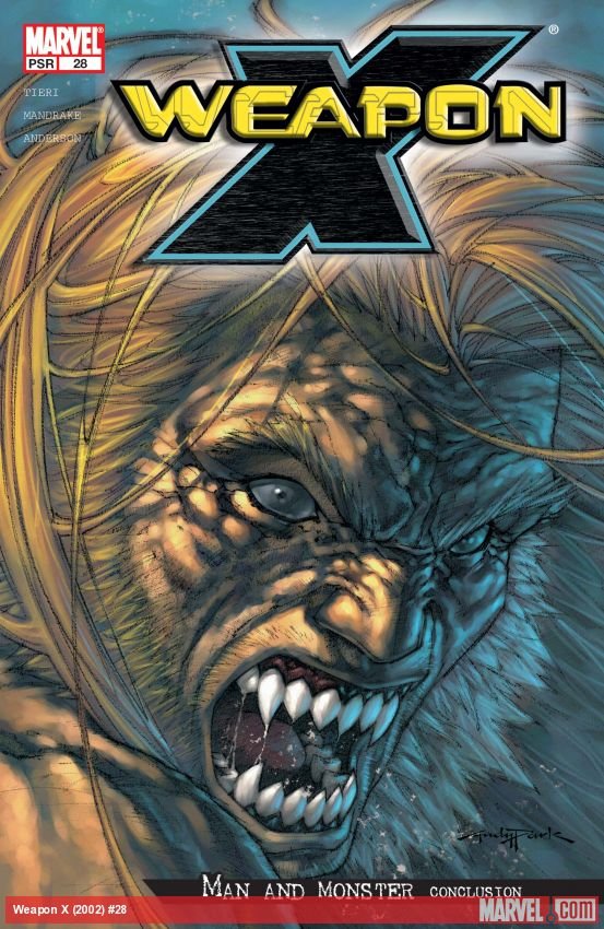 Cover of Weapon X (2002) - #28