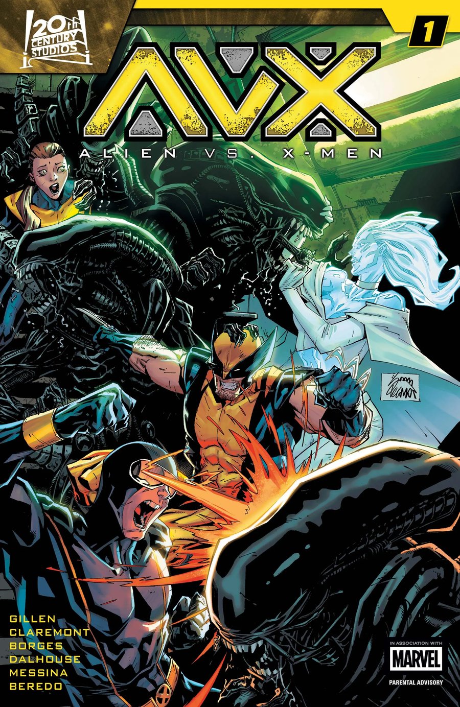 Cover of Alien Vs. X-Men (2026) - #1