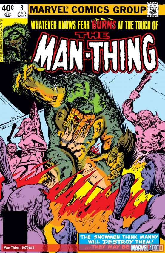 Cover of Man-Thing (1979) - #3