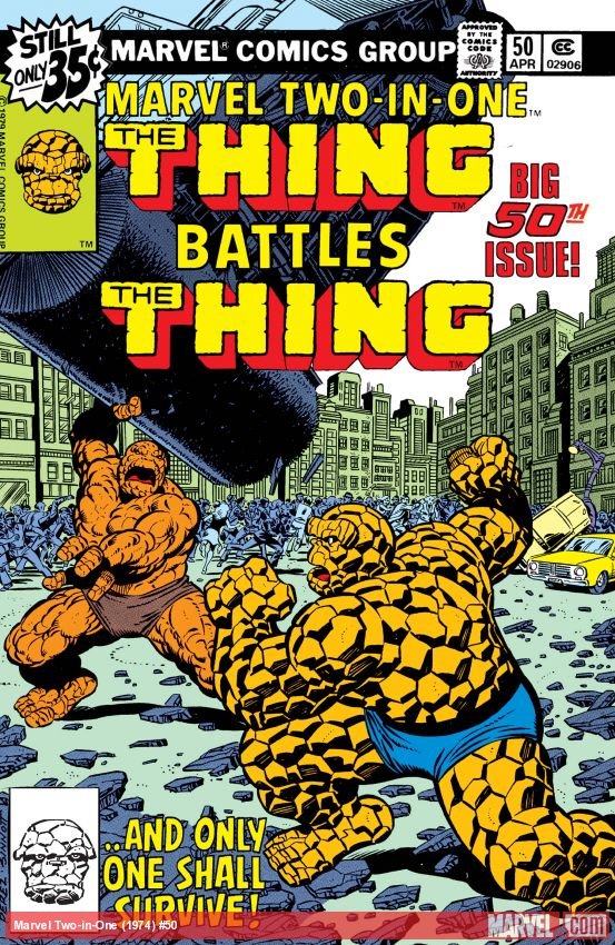 Cover of Marvel Two-In-One (1974) - #50