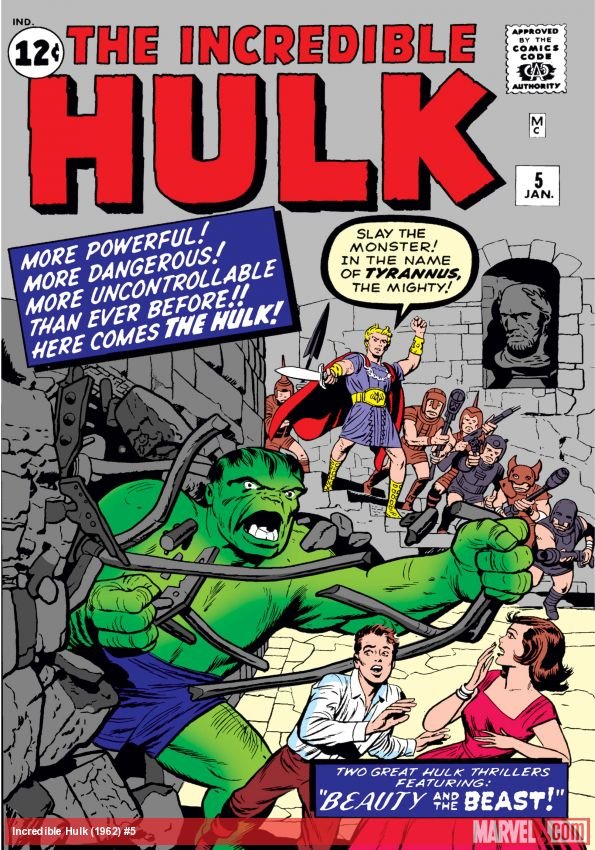 Cover of Incredible Hulk (1962) - #5