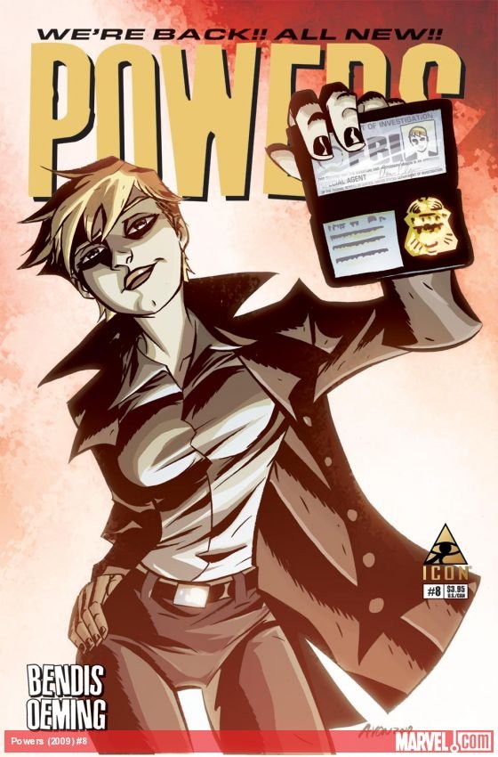 Cover of Powers (2009) - #8