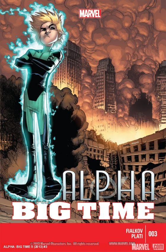 Cover of Alpha: Big Time (2013) - #3