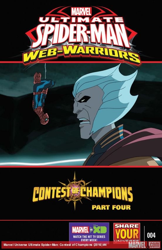 Cover of Marvel Universe Ultimate Spider-Man: Contest Of Champions (2016) - #4