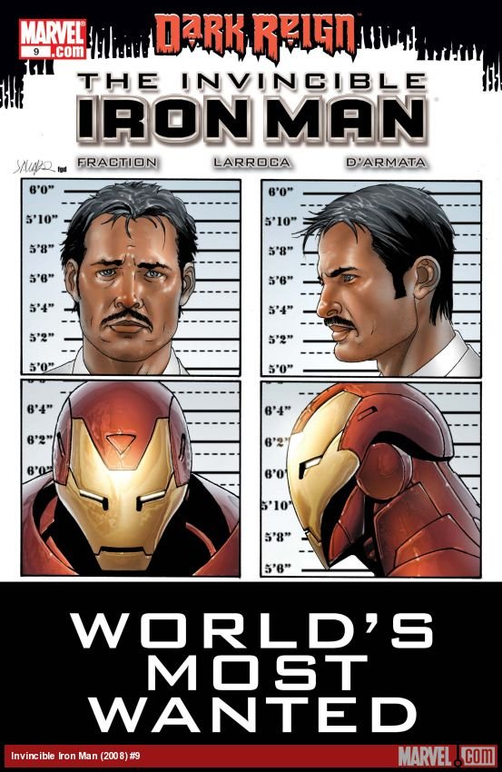 Cover of Invincible Iron Man (2008) - #9