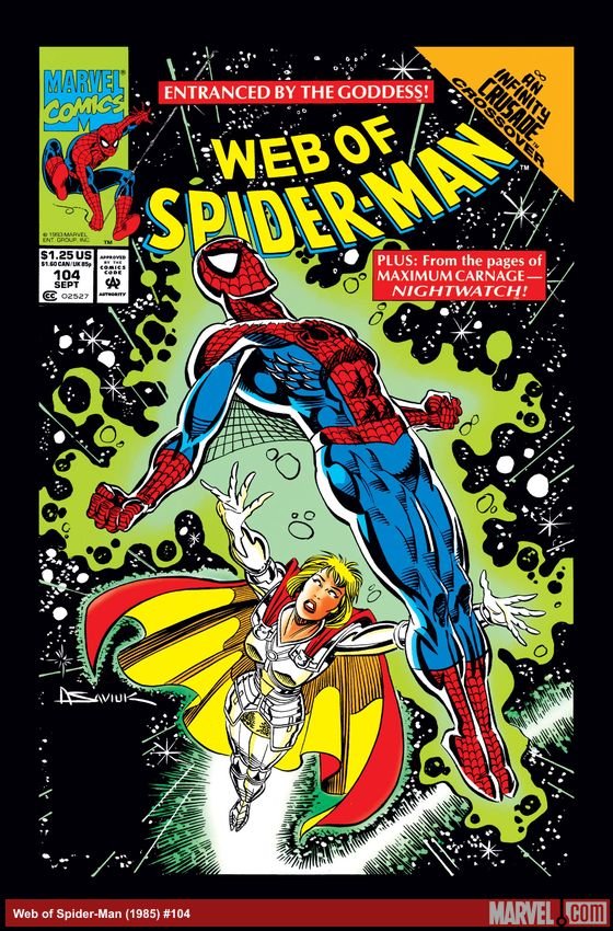 Cover of Web Of Spider-Man (1985) - #104