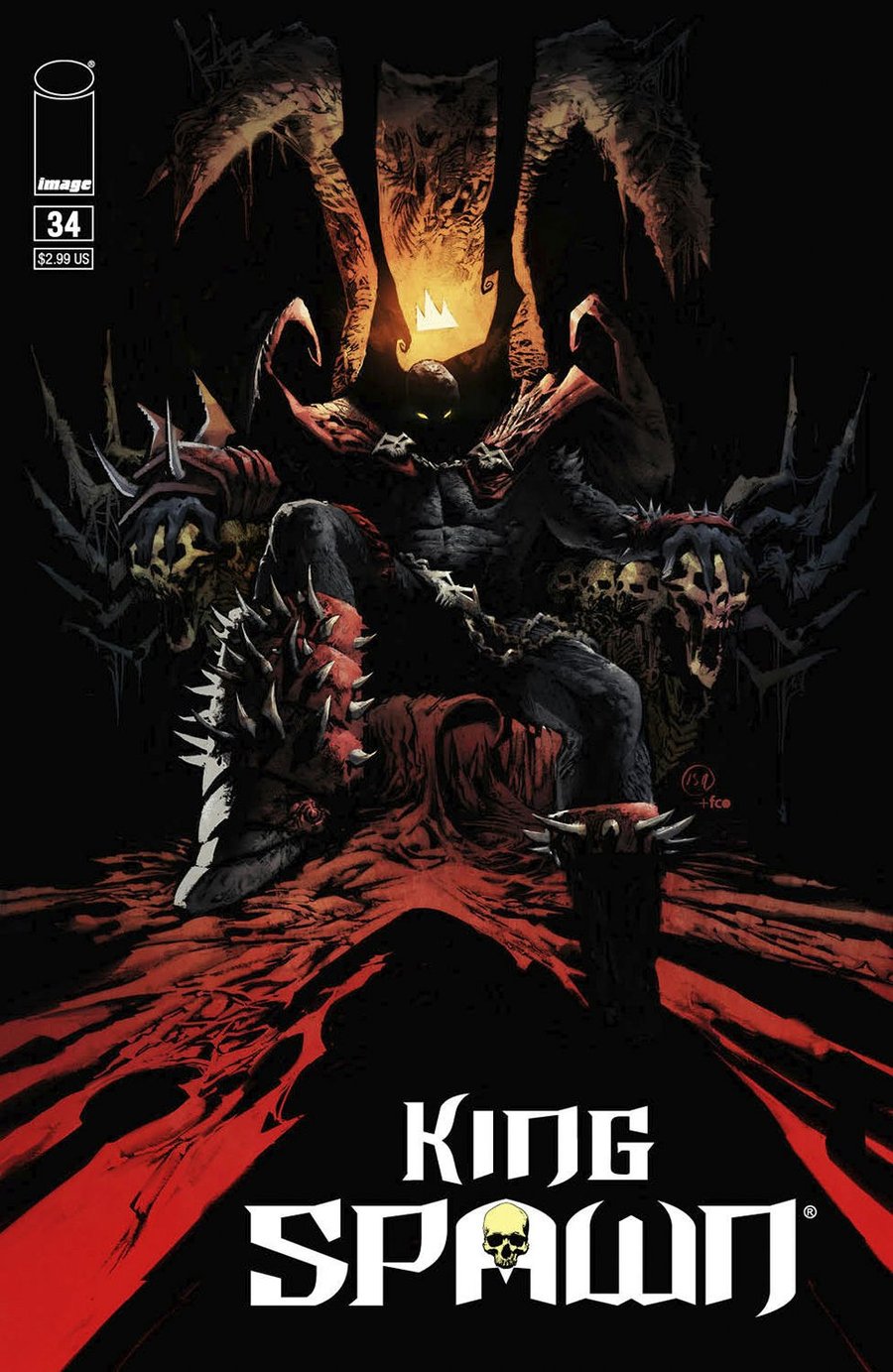 Cover of King Spawn (2021) - #34