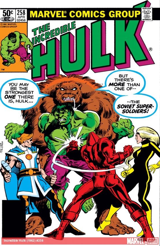 Cover of Incredible Hulk (1962) - #258