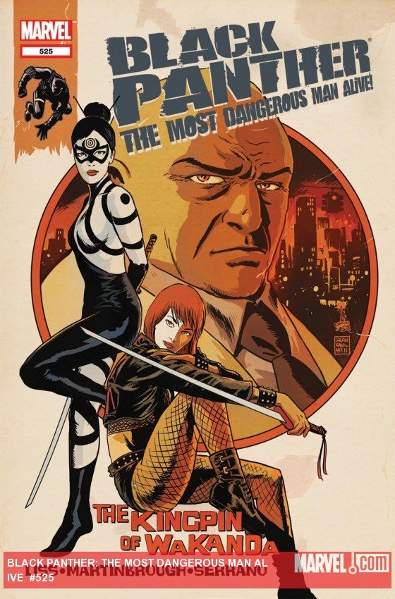 Cover of Black Panther: The Most Dangerous Man Alive (2011) - #525