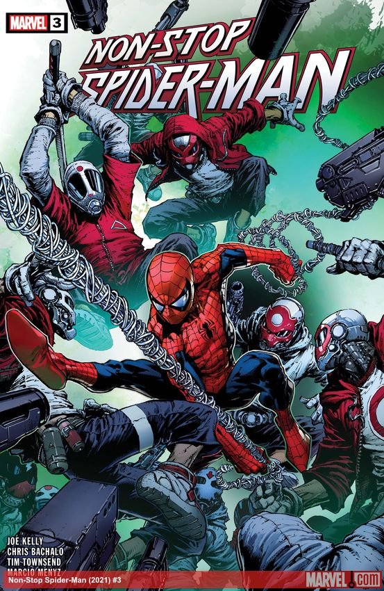 Cover of Non-Stop Spider-Man (2021) - #3