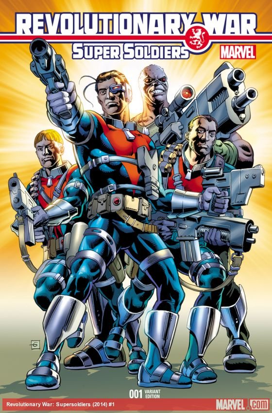 Cover of Revolutionary War: Supersoldiers (2014) - #1