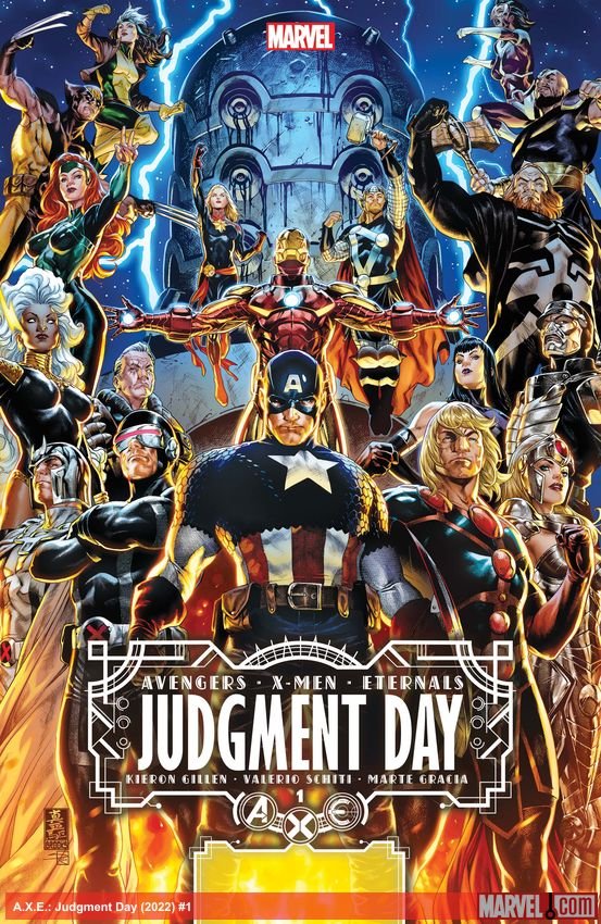 Cover of A.x.e.: Judgment Day (2022) - #1