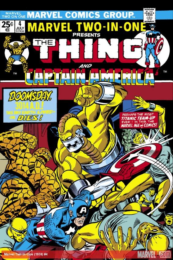 Cover of Marvel Two-In-One (1974) - #4
