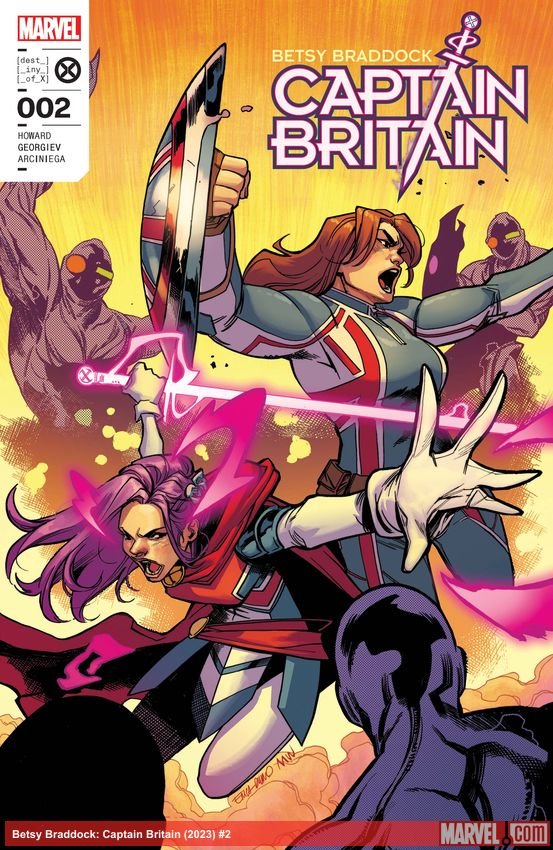 Cover of Betsy Braddock: Captain Britain (2023) - #2