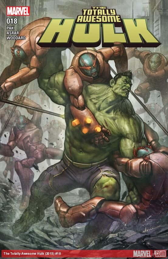 Cover of The Totally Awesome Hulk (2015) - #18