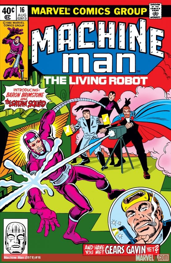 Cover of Machine Man (1978) - #16