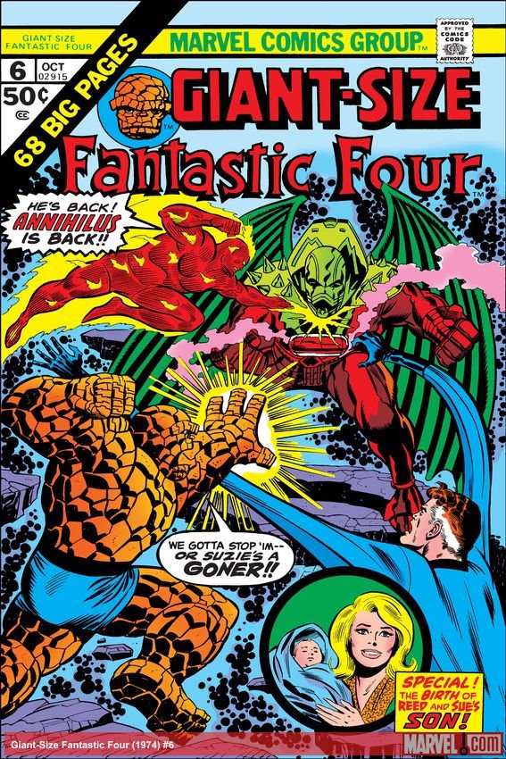 Cover of Giant-Size Fantastic Four (1974) - #6