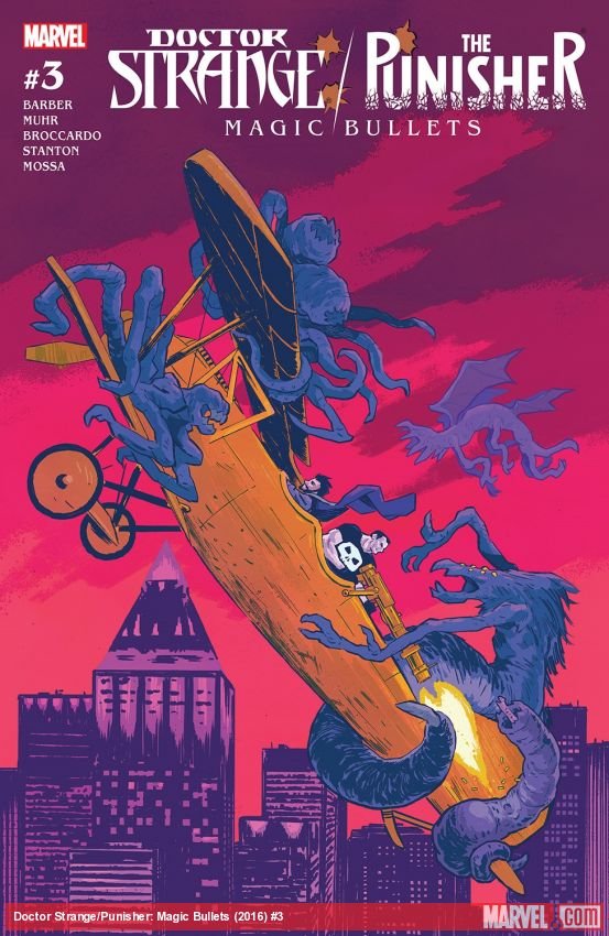 Cover of Doctor Strange/Punisher: Magic Bullets (2016) - #3