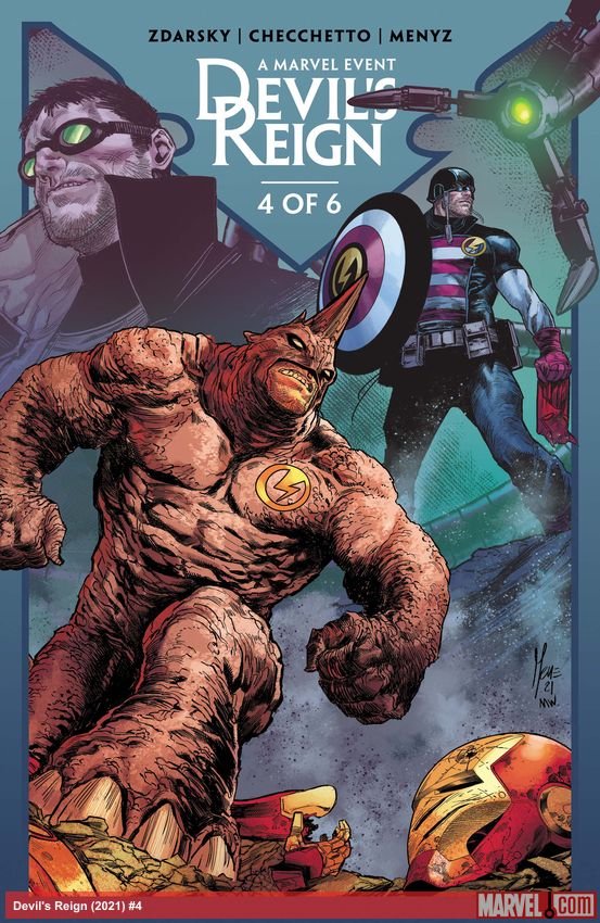 Cover of Devil's Reign (2021) - #4