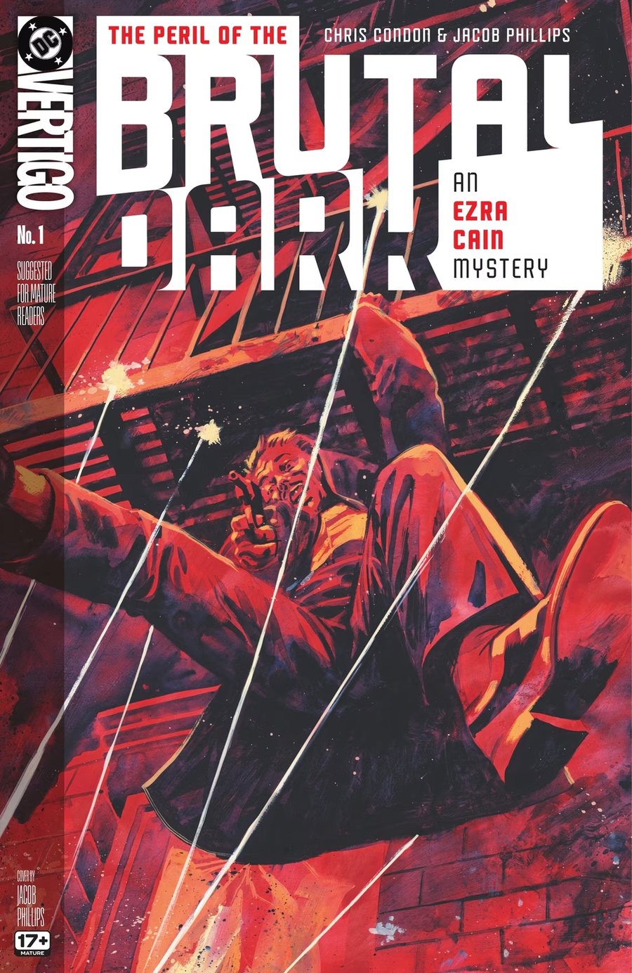 Cover of The Peril of the Brutal Dark: An Ezra Cain Mystery (2026) - #1