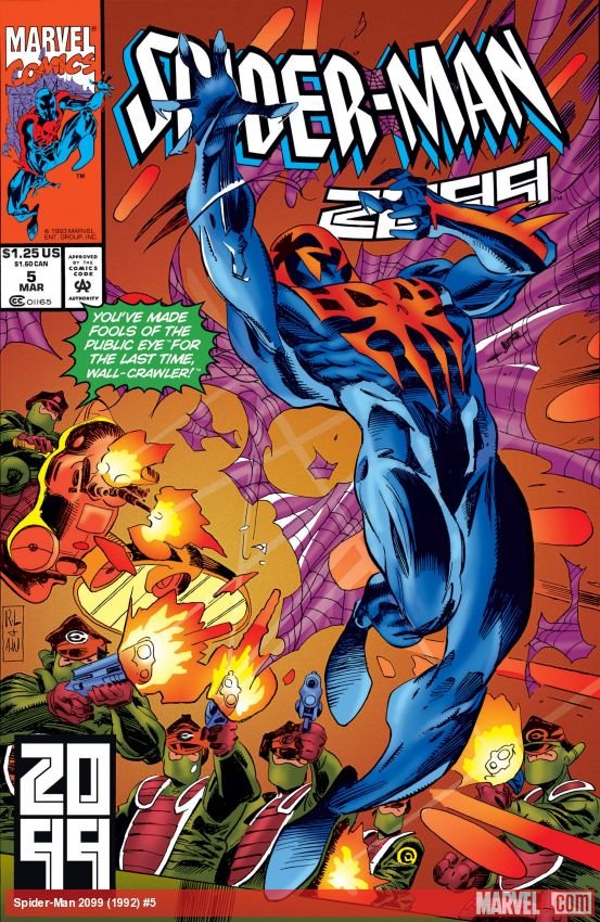Cover of Spider-Man 2099 (1992) - #5