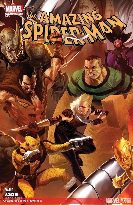 Cover of The Amazing Spider-Man (1999) - #643