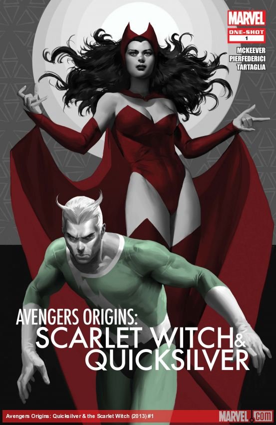 Cover of Avengers Origins: Scarlet Witch & Quicksilver (2011) - #1