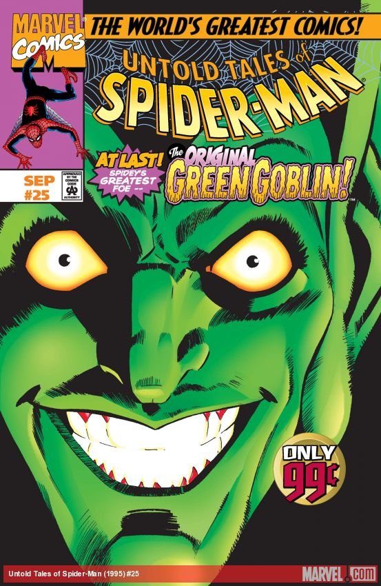 Cover of Untold Tales Of Spider-Man (1995) - #25