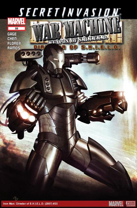 Cover of Iron Man: Director Of S.h.i.e.l.d. (2008) - #33