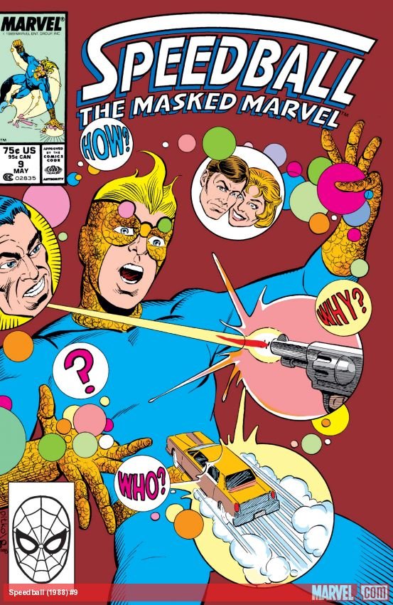 Cover of Speedball (1988) - #9