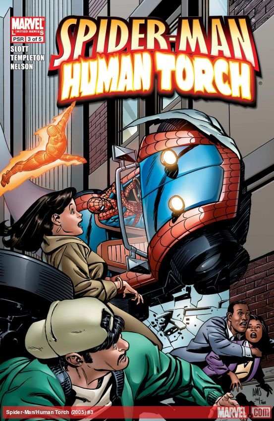 Cover of Spider-Man/Human Torch (2005) - #3