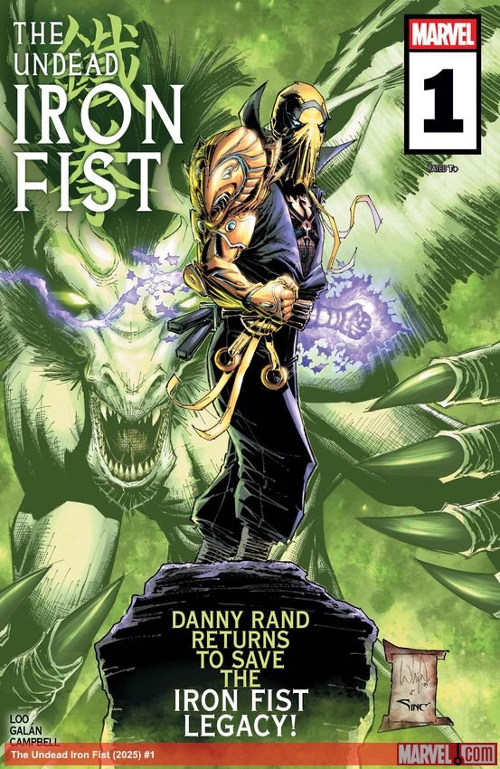 Cover of The Undead Iron Fist (2025) - #1
