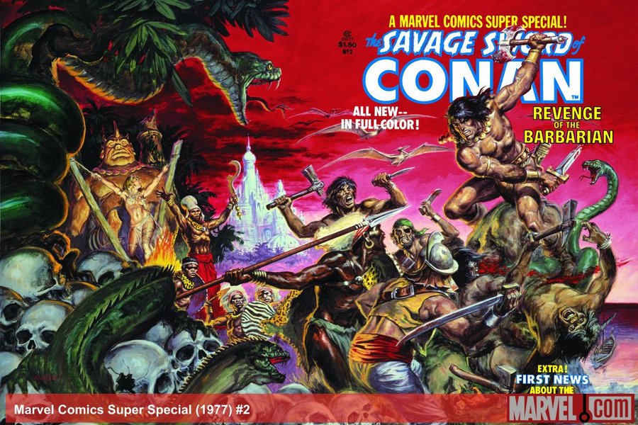 Cover of Marvel Comics Super Special (1977) - #2