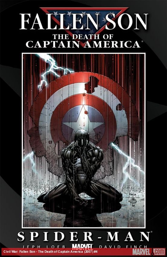 Cover of Fallen Son: The Death Of Captain America (2007) - #4
