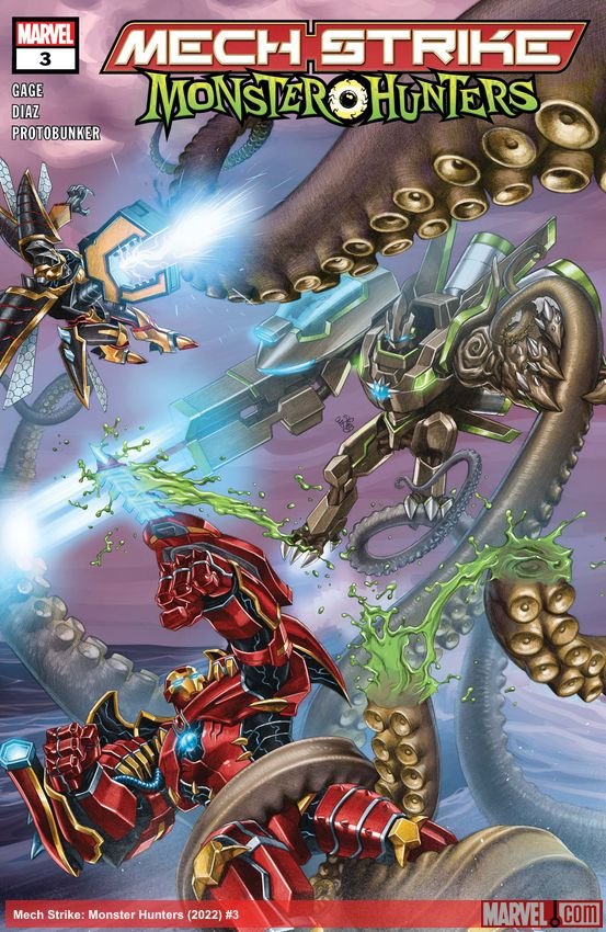 Cover of Mech Strike: Monster Hunters (2022) - #3