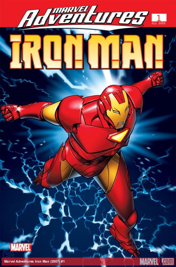 Cover of Marvel Adventures Iron Man (2007) - #1
