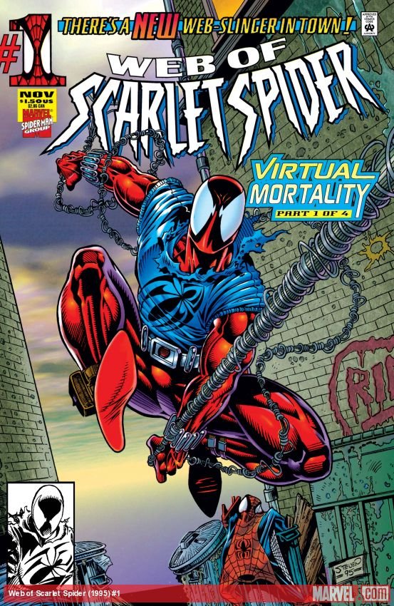 Cover of Web Of Scarlet Spider (1995) - #1