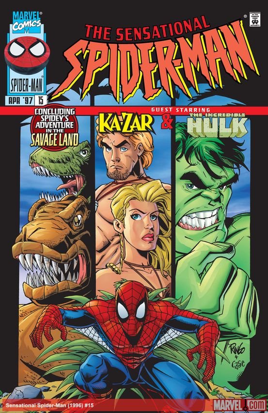 Cover of Sensational Spider-Man (1996) - #15